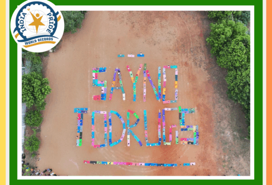 World Record in Drug Addiction Awareness Programme with Yoga