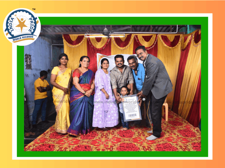 World Record in Maximum Number of Flashcard Identifying By M.Mahilan