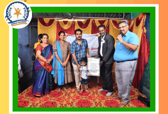 A Toddler B.Rakshan Set a New World Record for Maximum Puzzles Solving