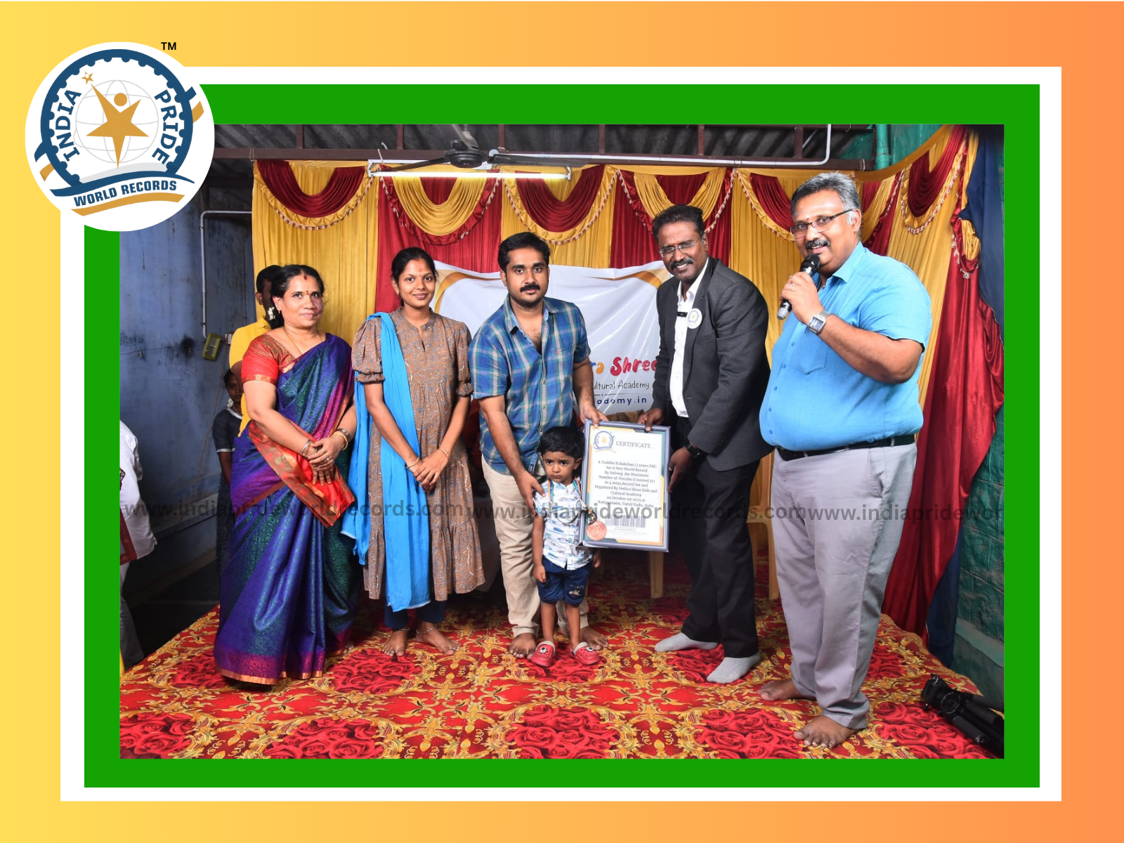A Toddler B.Rakshan Set a New World Record for Maximum Puzzles Solving