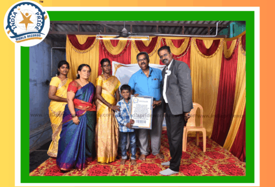 P.Aadhish Set a New WorldRecord By Arranging Chess Board and PuzzleSolving