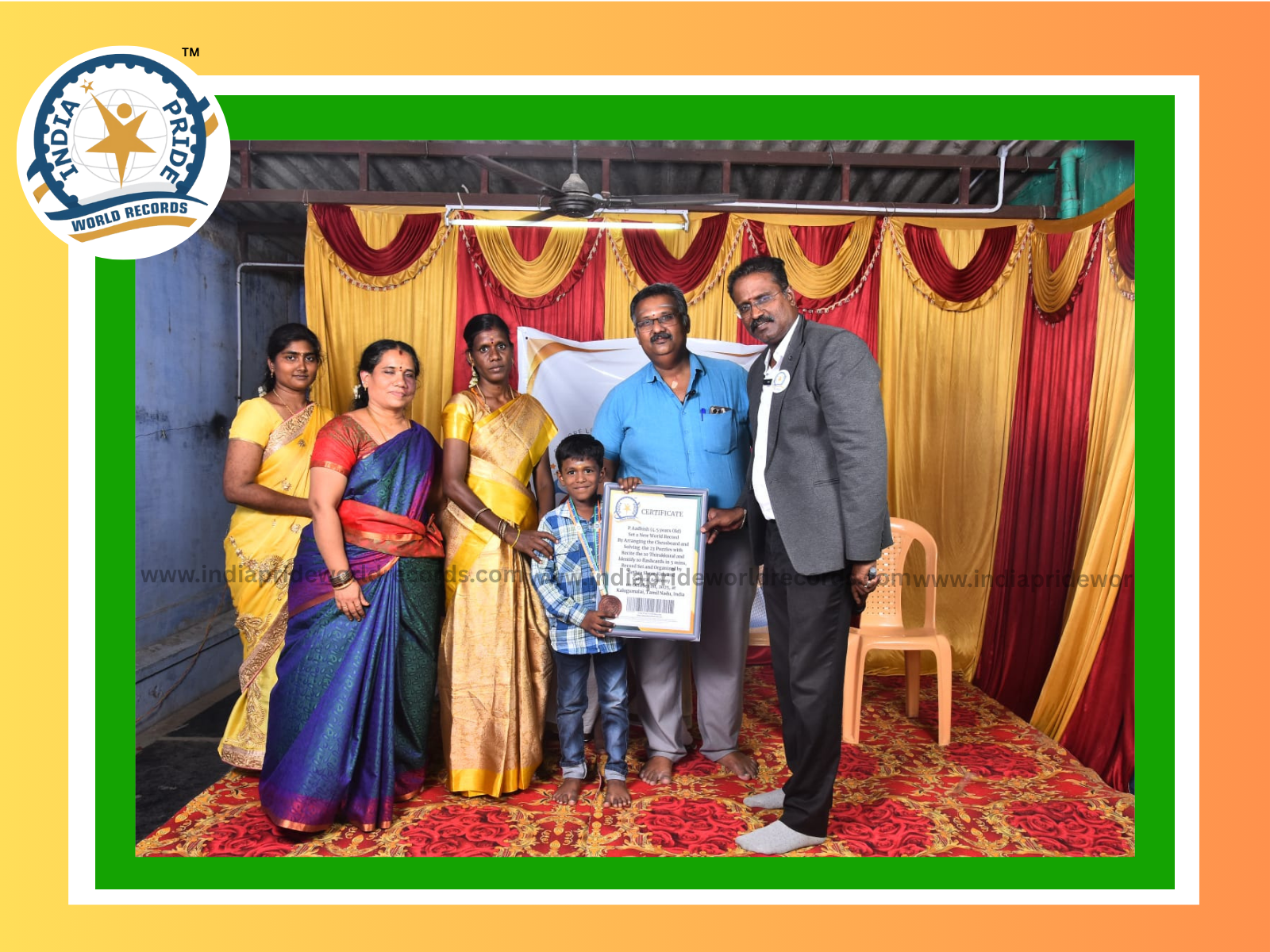 P.Aadhish Set a New WorldRecord By Arranging Chess Board and PuzzleSolving