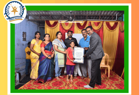 World Record in Most Number Of Skipping With Maths table Recitation By V.Devasena