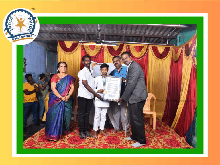 World Record In Most Number Of Yogasanas With Gk Questions By M.Sakthivel