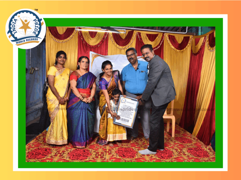 World Record In Puzzle Solving with Recitation By V.Miduna Sri