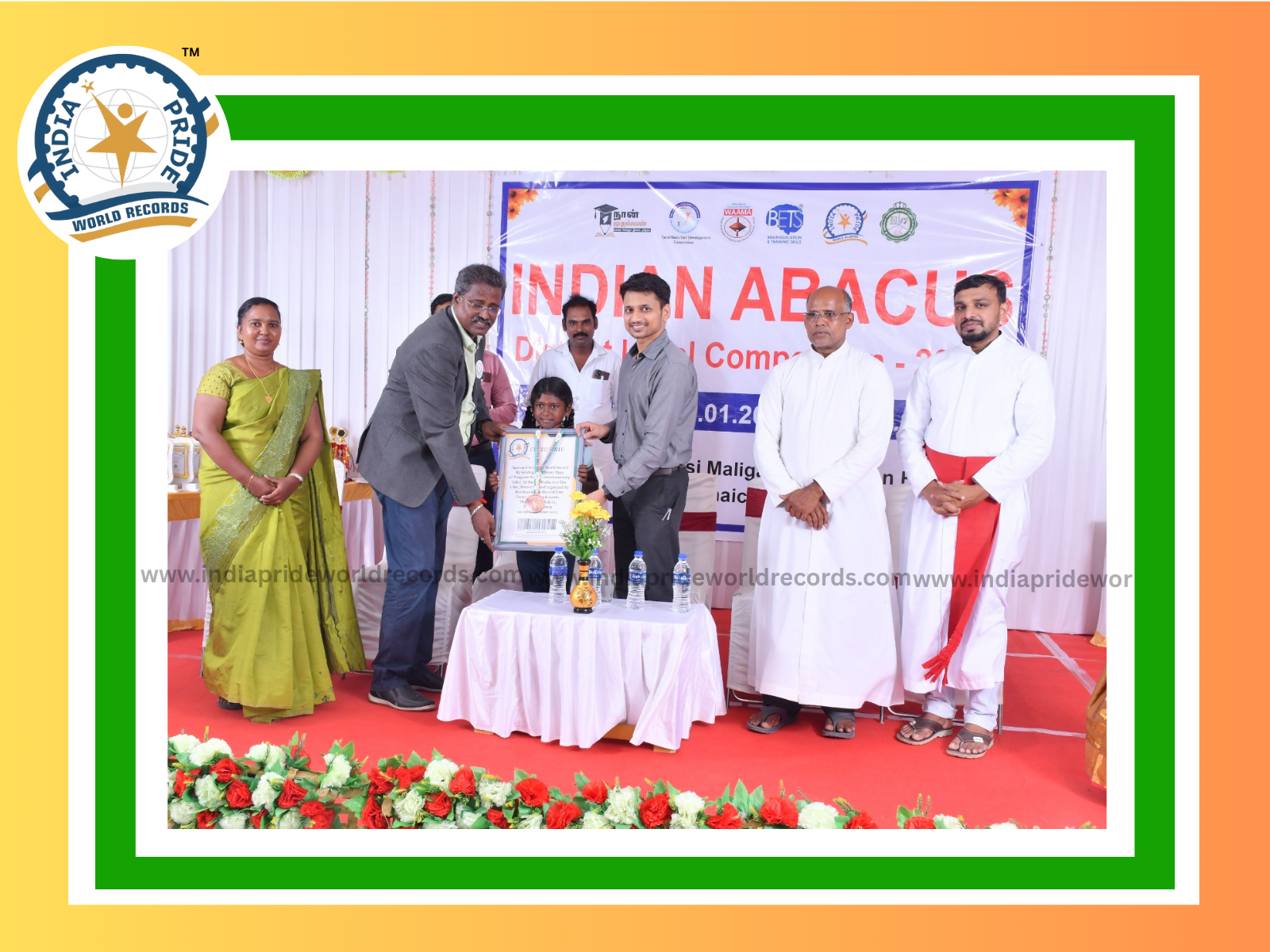 Aparna G set a new world record by solving 14 different types of tangram puzzles simultaneously solve 50 mental maths in 9min 3S