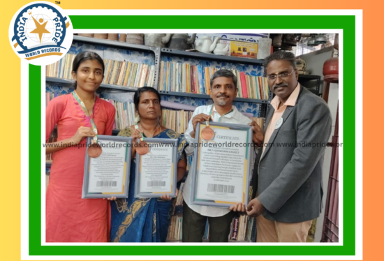 Mr.P.Vijayakumar & Family -in recognition of their Extraordinary Humanitarian Service in Providing Dignified Funeral Rites for Unclaimed Deceased Individuals in coordination with public authorities