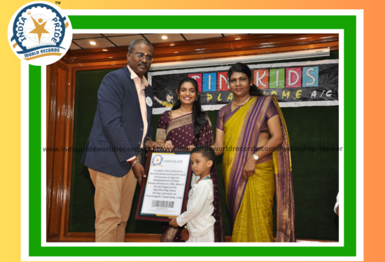 A New World Record By Toddler B.kiruthvik -Padmasana On Egg Simultaneously Recitate Nursery Rhymes