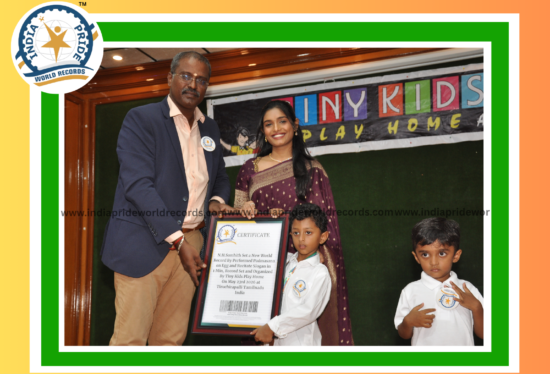 N.H.Samhith Set a New World Record-Padmasana On Egg Simultaneously Recitate Slogan in 1 Min-